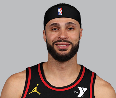 Larry Nance Jr in his basketball jersey