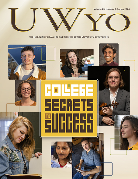 UWyo magazine cover volume 21 number 2 January 2020