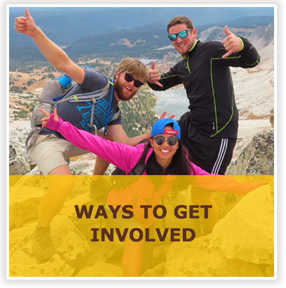 Ways to get involved over students hiking