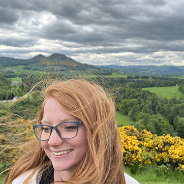 Female Student in Melrose, Scotland