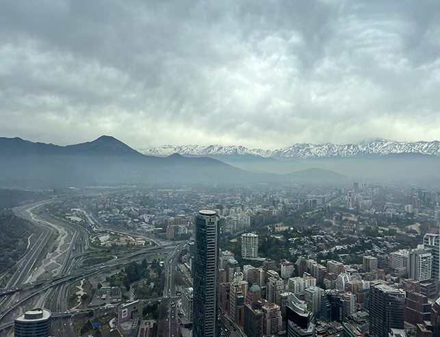 Skyline Santiago, Chile