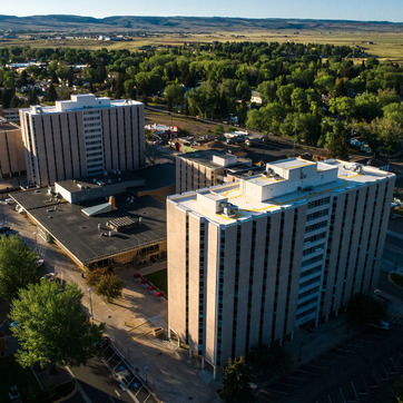 UW Residence Halls Aerial View