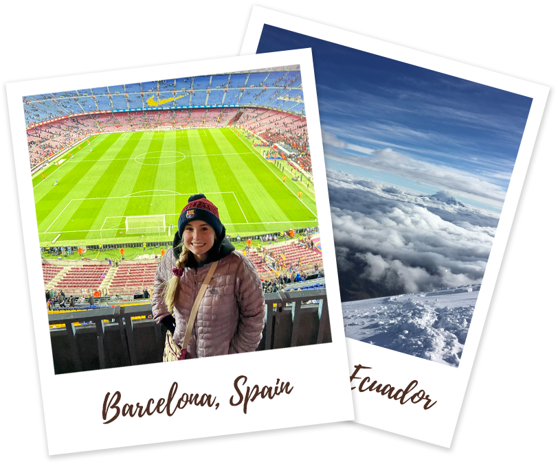Barcelona, spain and Ecuador