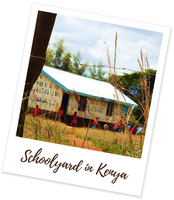 Schoolyard in Kenya