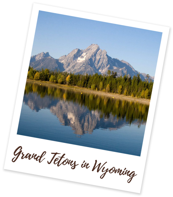 Grand Tetons in Wyoming