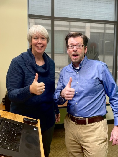 Jean Garrison and Jason McConnell