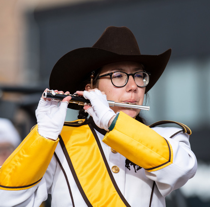 UW band flautist