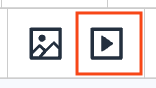 insert/edit media icon located on the WYSIWYG toolbar