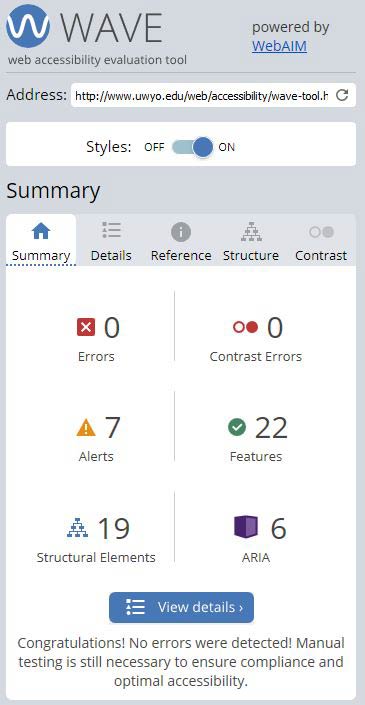 wave toolbar screenshot