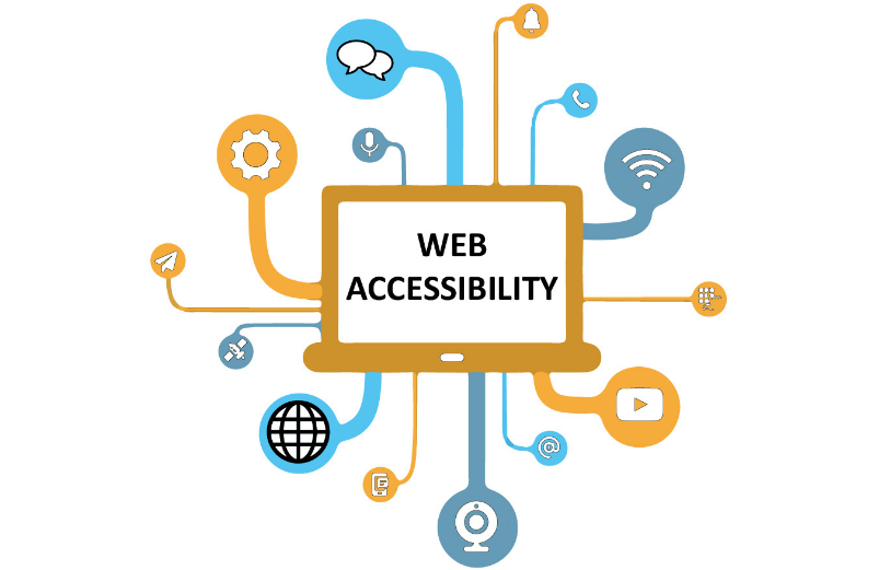 web accessibility graphic