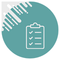 A clipboard icon