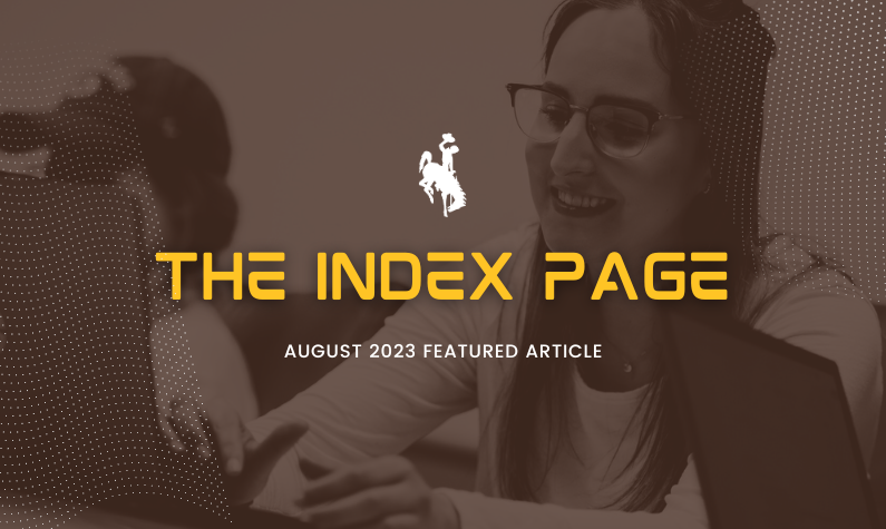 The Index Page | August 2023 CMS Site Author Newsletter