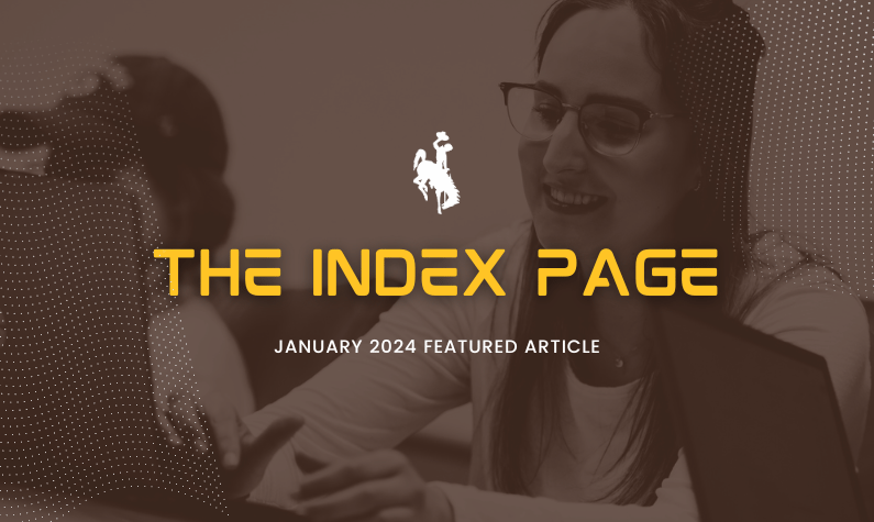 The Index Page | January 2024 CMS Site Author Newsletter