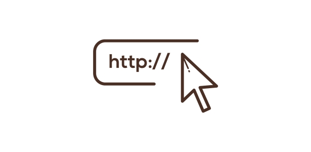 http with a curser icon