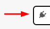 an arrow is pointing at an icon that looks like an electric plug