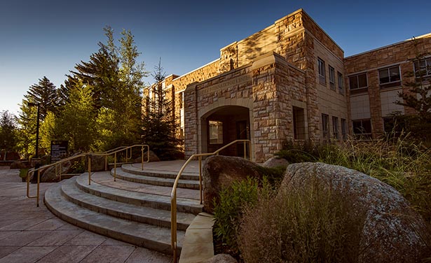 Front of Cheney Building