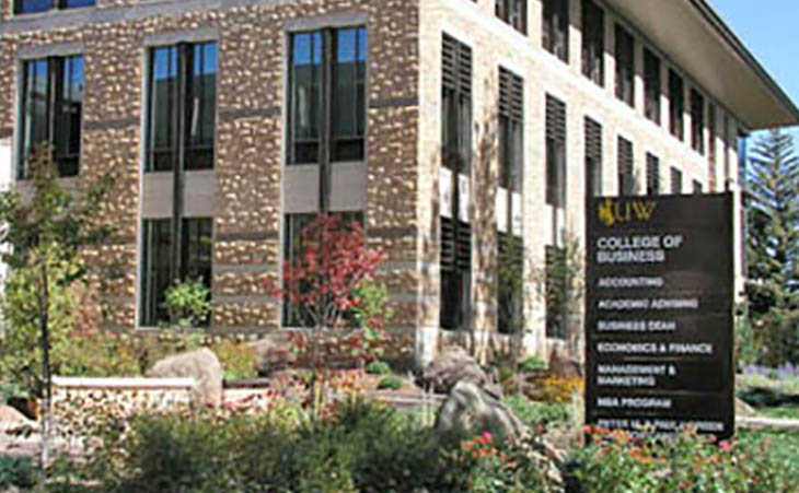 UW College of Business building exterior