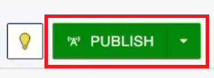 publish button