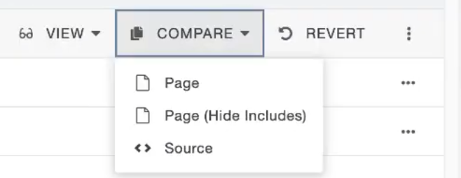 compare menu