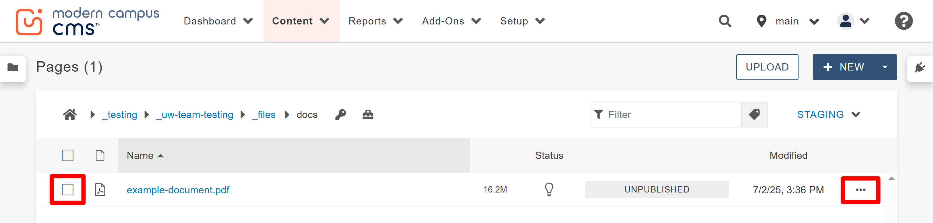 overwrite a document step 7 screenshot