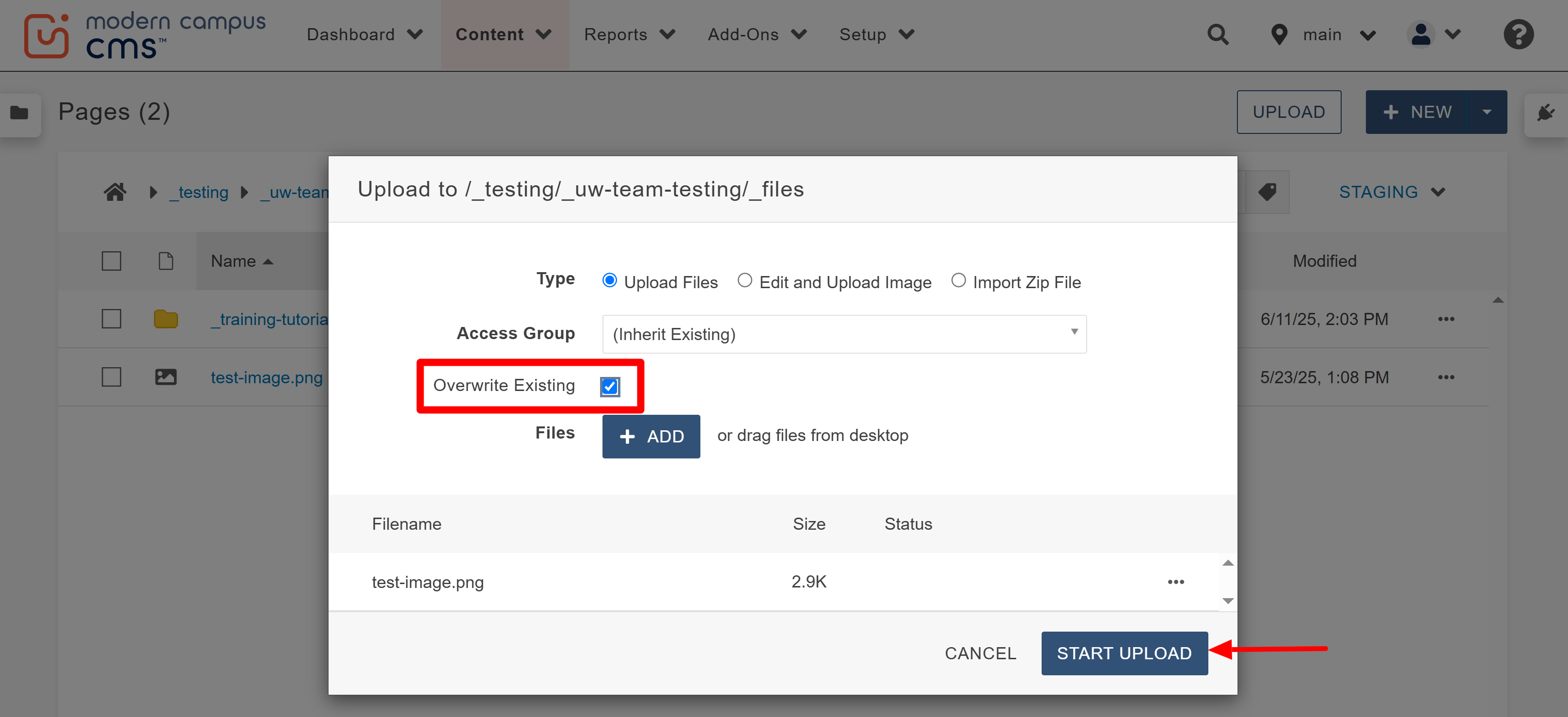 replace image step 5 screenshot