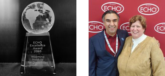 ECHO award and Dr. Sanjeev Arora and Sandy Root-Elledge