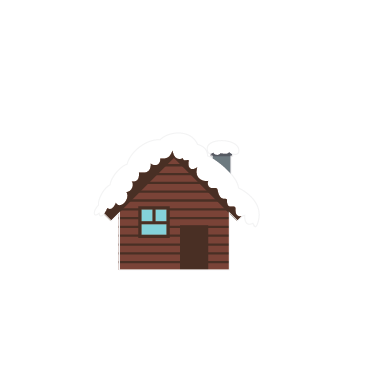 icon of a cabin