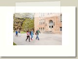 three walk in front of engineering building