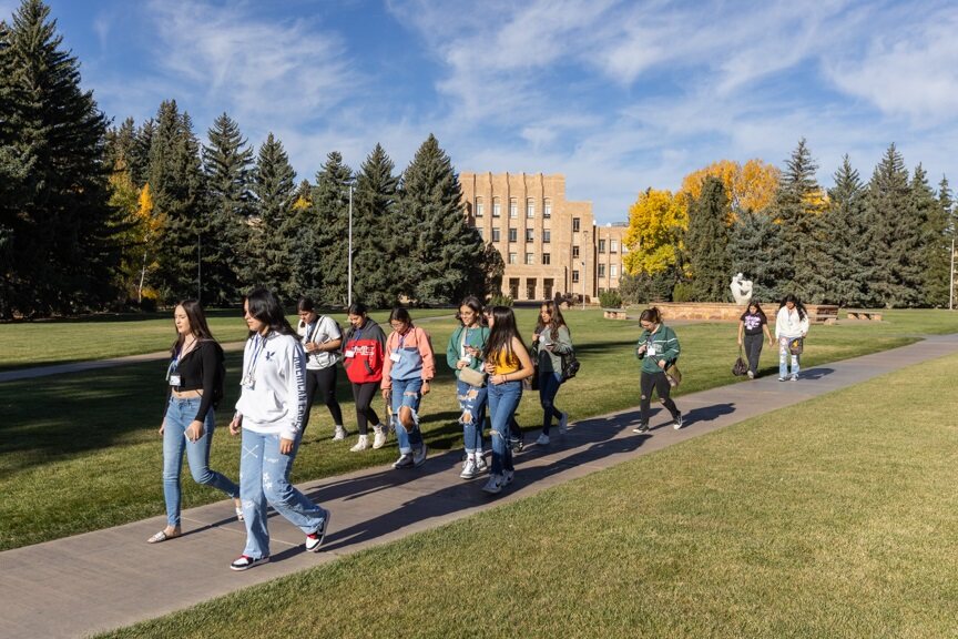 WLYC Youth Participants at UW campus