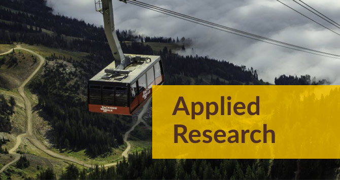 Gondola at Jackson with Applied Research text