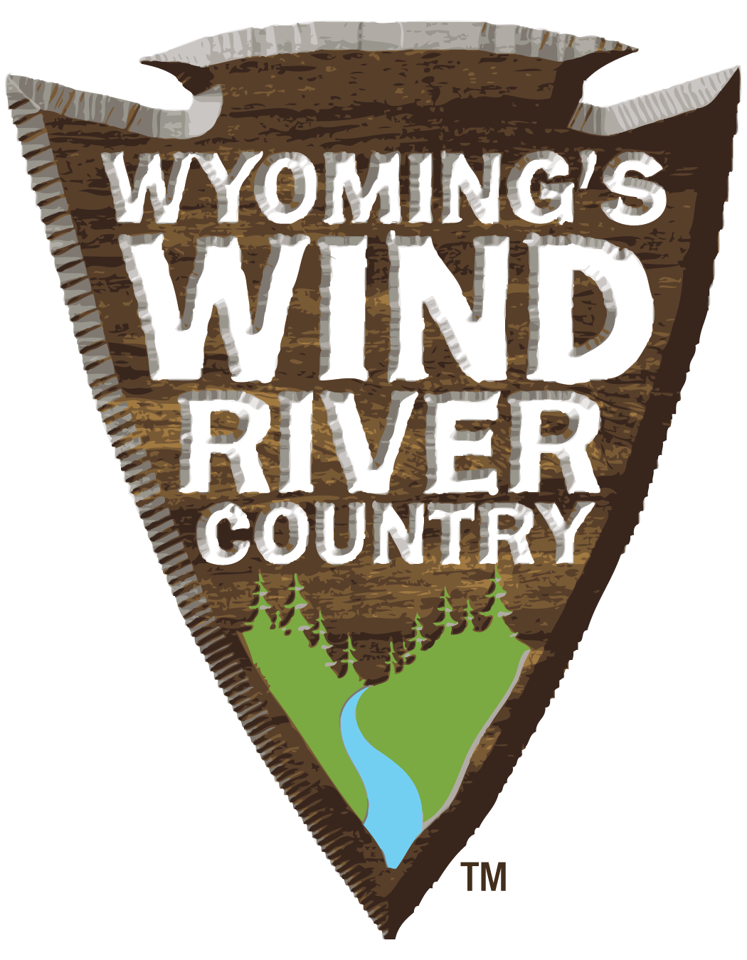 Wyoming's Wind River Country logo
