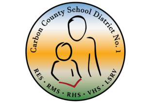 Photo of the Carbon County School District 1 logo.