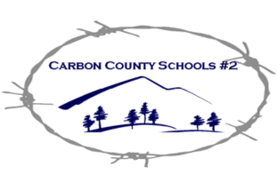 Photo of Carbon County School District 2 logo.