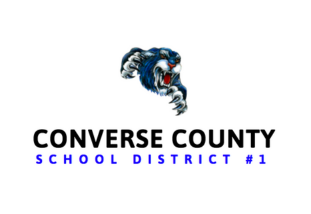 Photo of Converse County School District 1 logo.