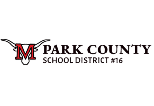 Photo of Park County School District 16 logo.