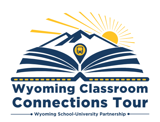 Photo of Wyoming Classroom Connections Tour logo.
