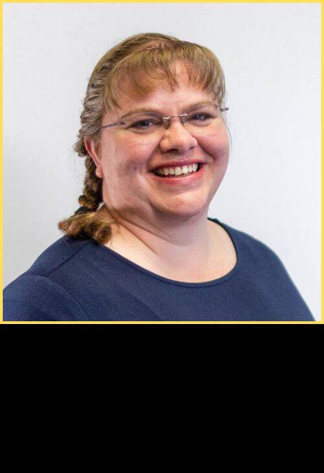 Dr. Ketura Talbot, wearing a dark blue blouse.