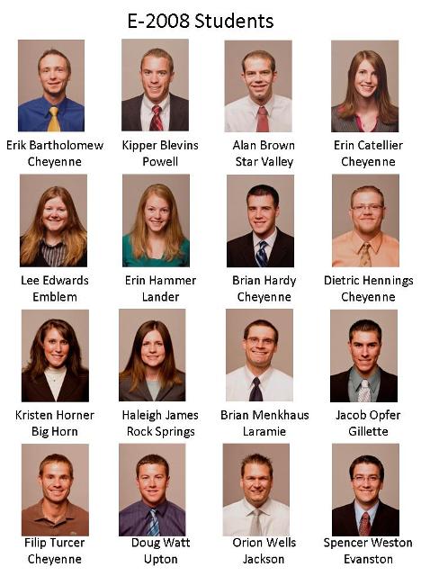 A composite portrait of all the students from the entering year of 2008.