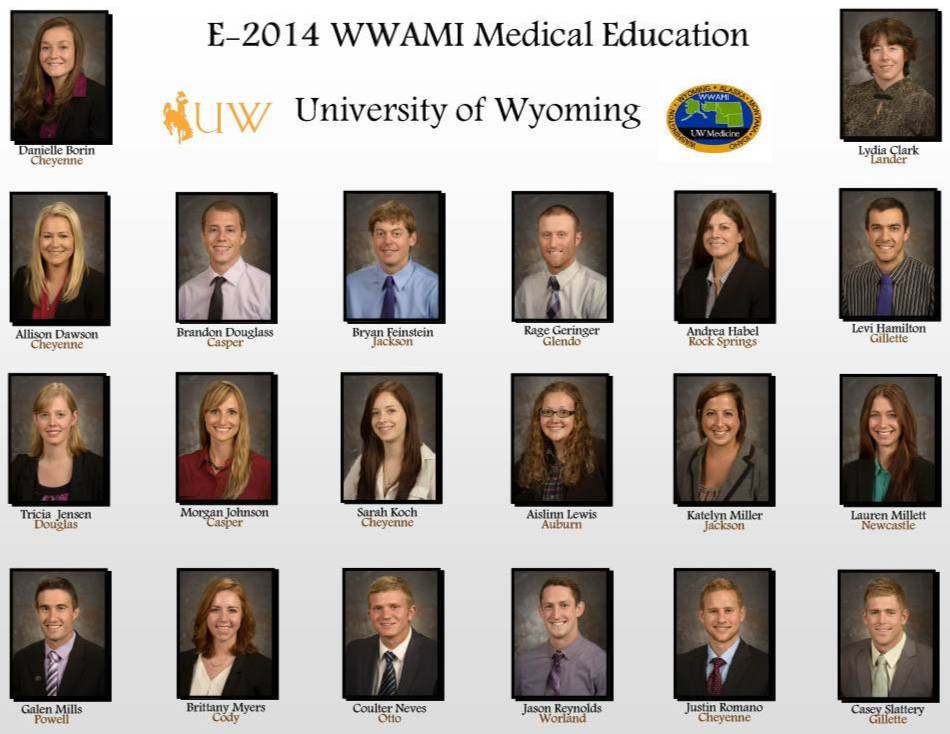 A composite portrait of all the students from the entering year of 2014.