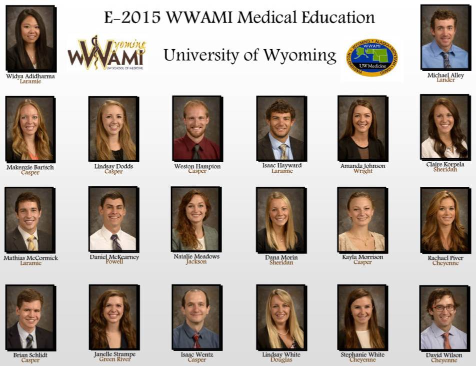 A composite portrait of all the students from the entering year of 2015.