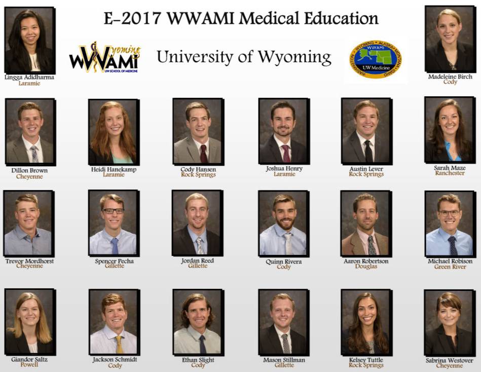 A composite portrait of all the students from the entering year of 2017.