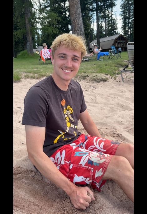 Logan on the beach