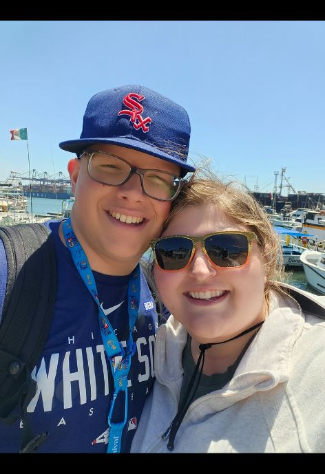 linsey with her spouse