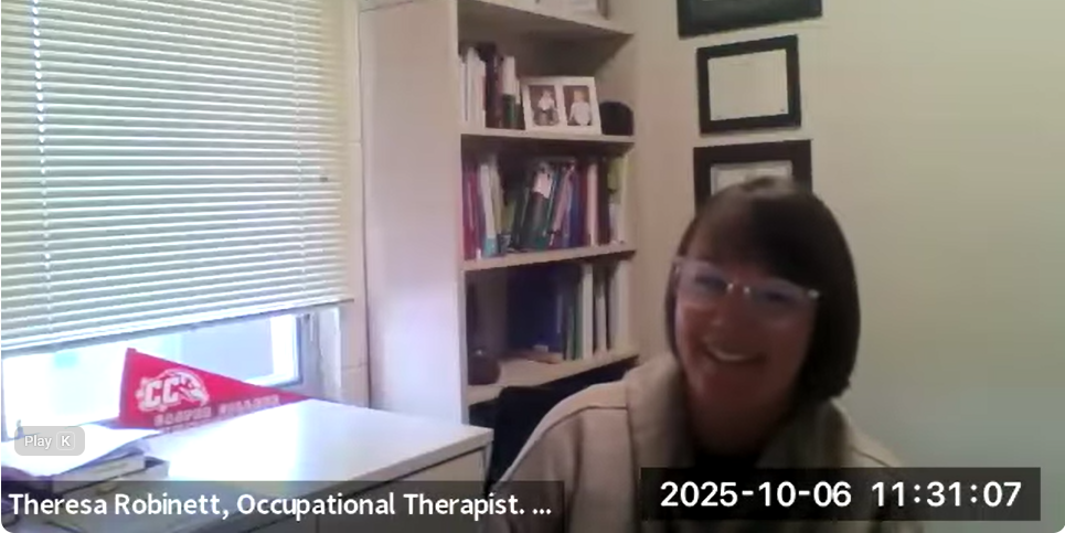 Theresa Robinett, Occupational Therapist