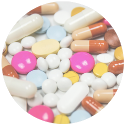 Various kinds of pills