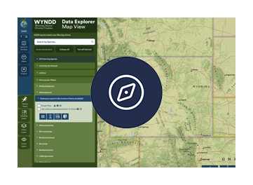 Data Explorer screenshot with icon of compass
