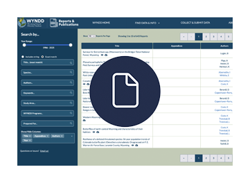 Reports application screenshot with icon of paper