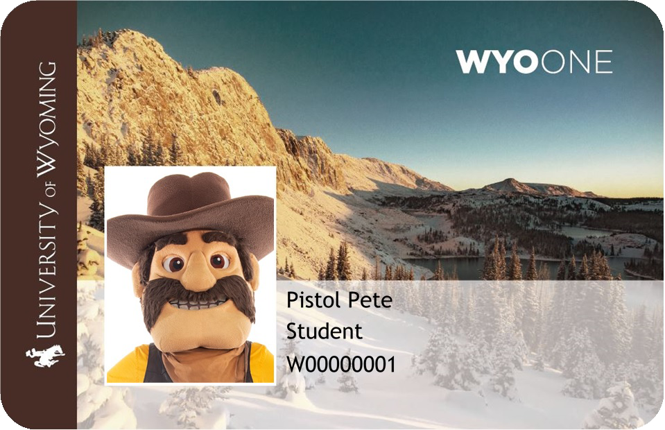 WyOne Student ID, Pistol Pete