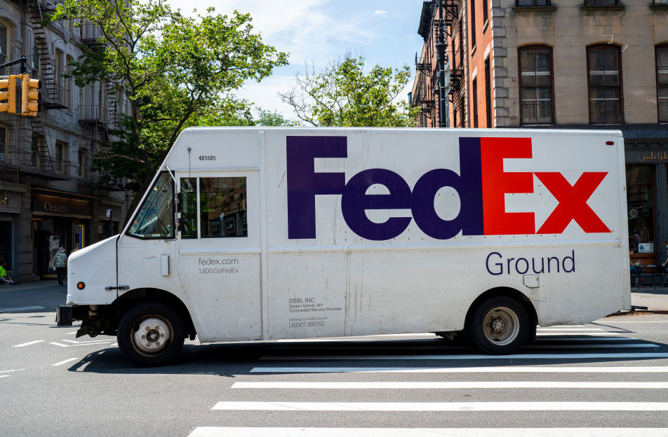 fedex truck