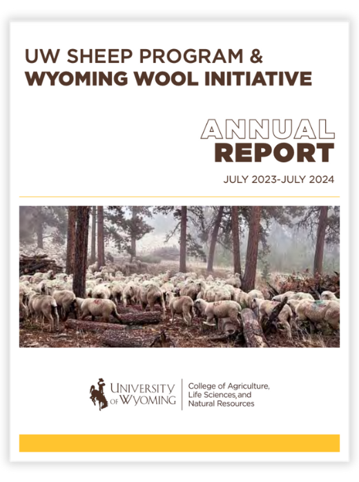 WWi & UW Sheep Program Annual Report